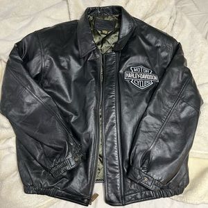 Beautiful Harley Leather jacket.